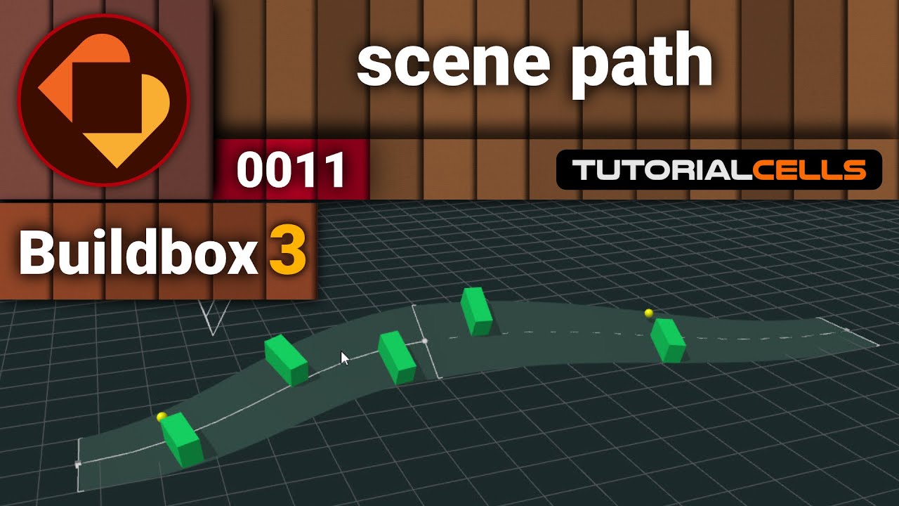 0011. scene path , game path, level path, add path point in buildbox 3