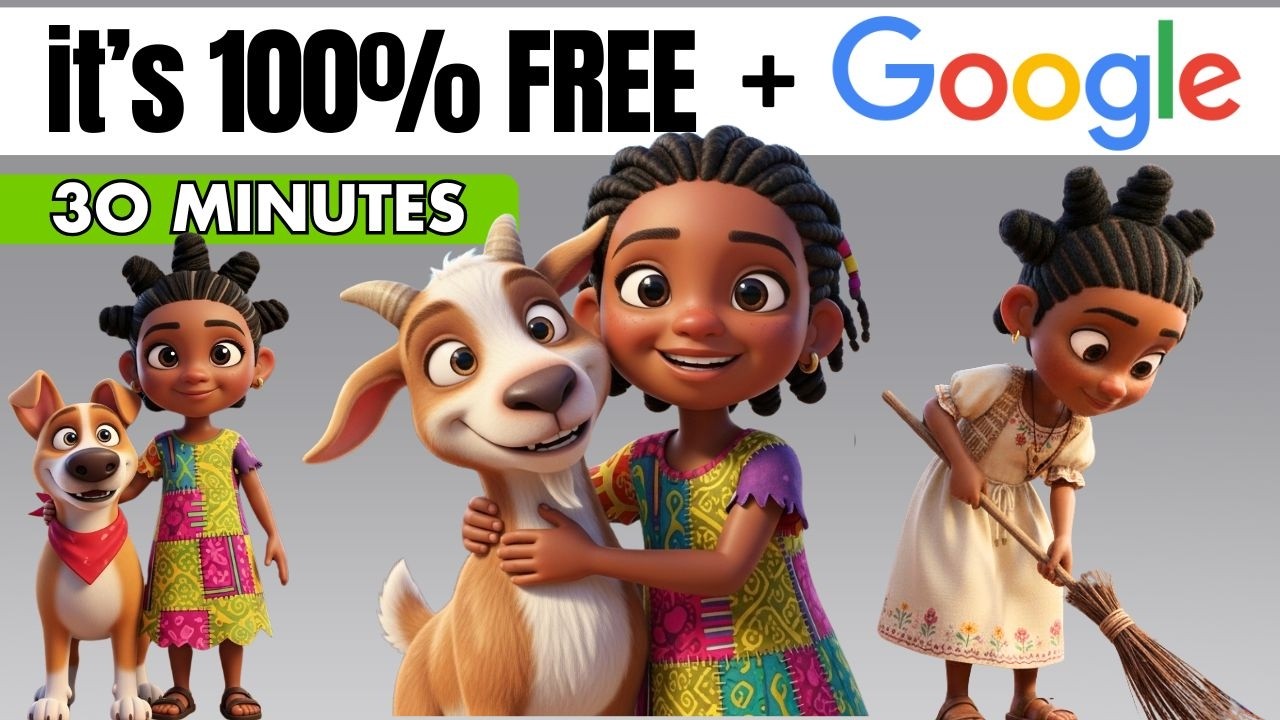 Create Long 3D Cartoon Stories for FREE - With Consistent Characters