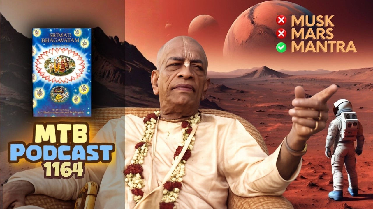 Musk, Mars oder Mahamantra? | SB 2.1.14 | MTB #1164