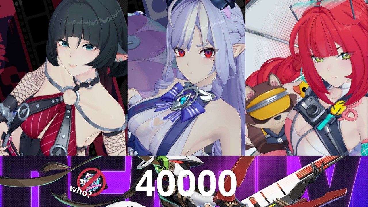 vesper vs my 'triple swimsuits' dream team 40k [zenless zone zero deadly assault 2.6.2]