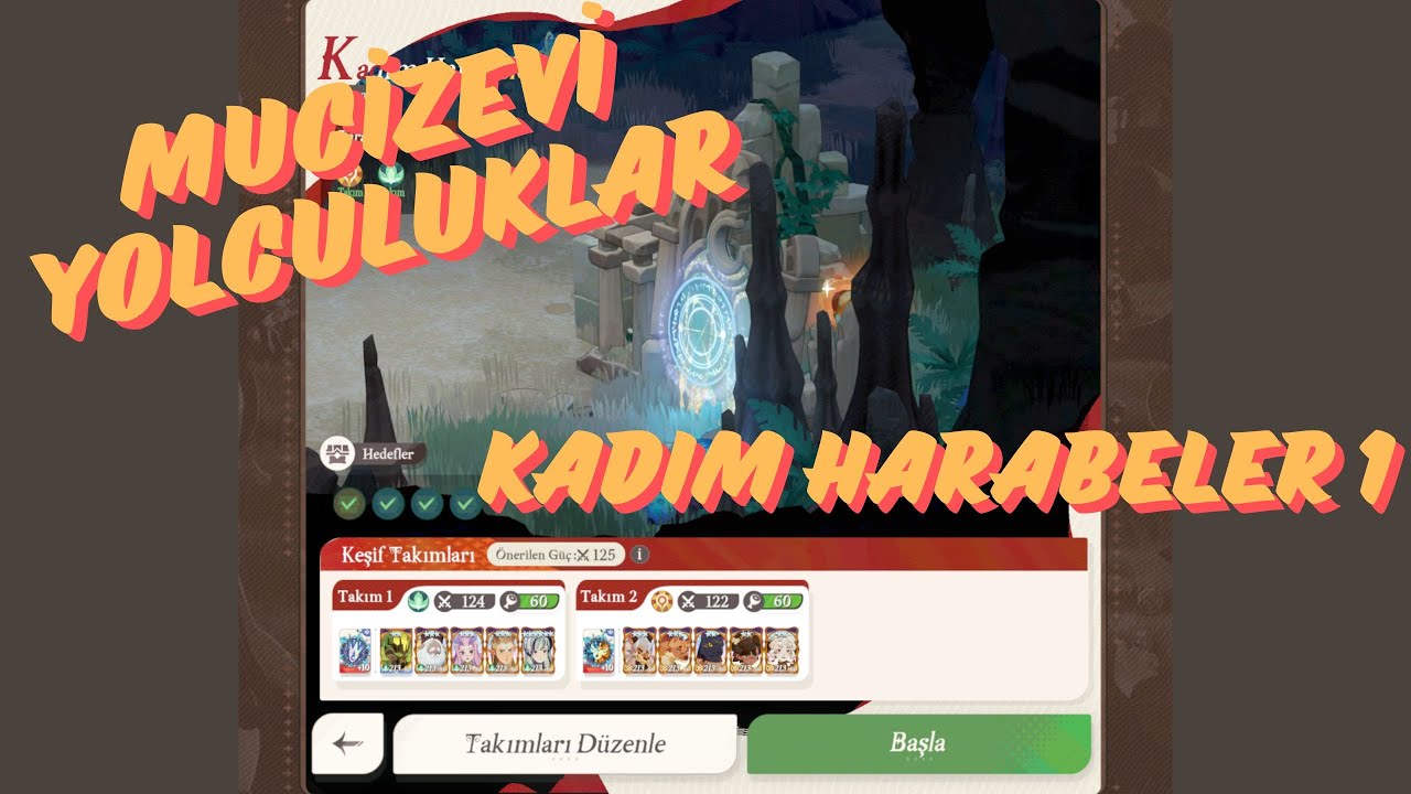 Mucizevi Yolculuklar - Kadim Harabeler 1 - AFK Journey Türkçe