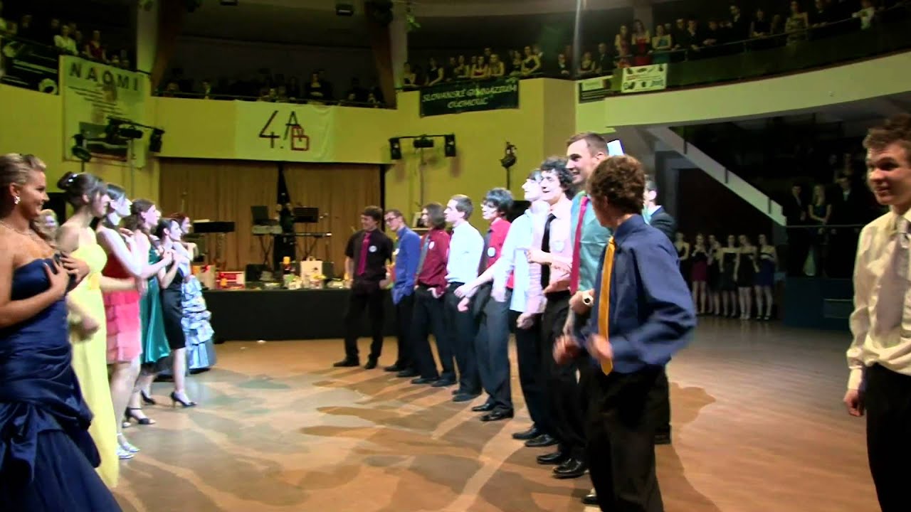 Slovanské Gymnázium Olomouc - Maturitní nástup 4.B 2012