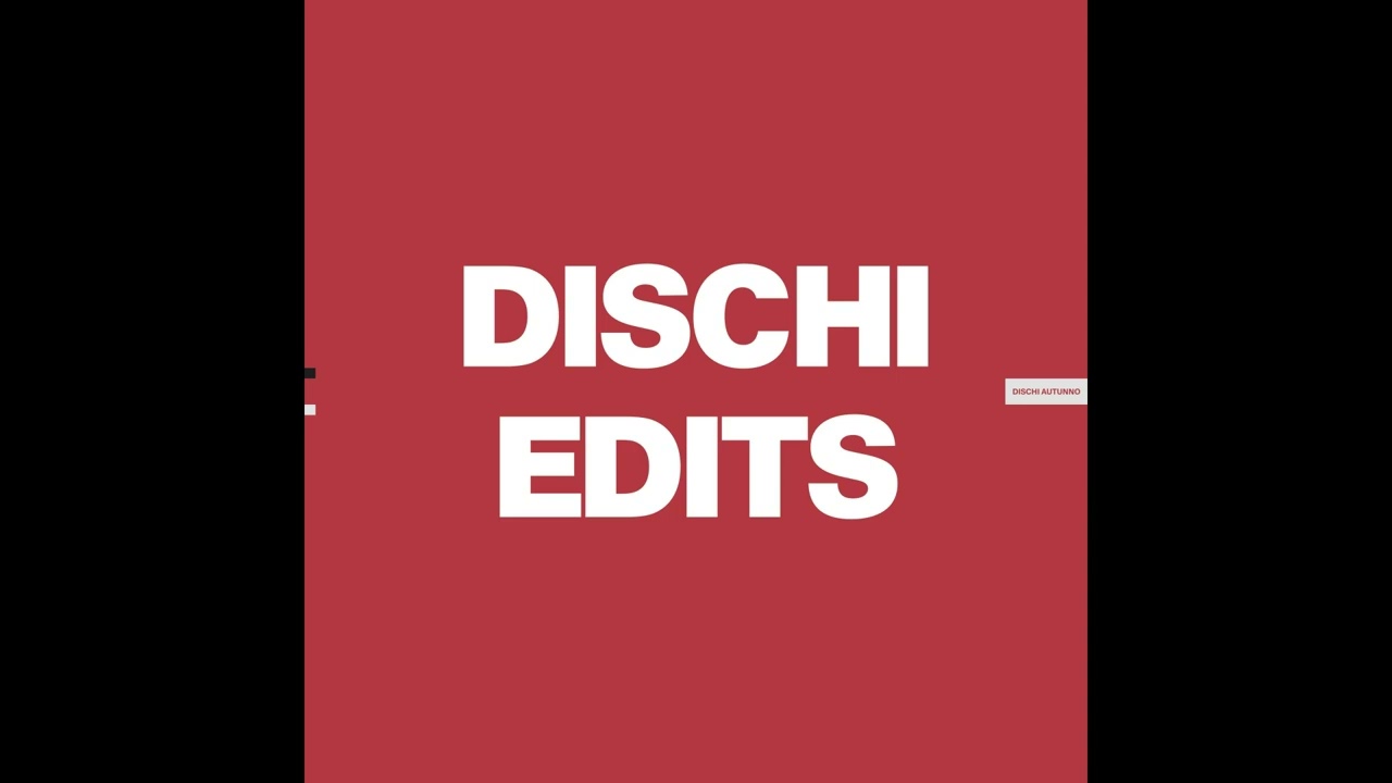 Yazoo - Don't Go Nyra's Late Night Rework [Dischi Edits]