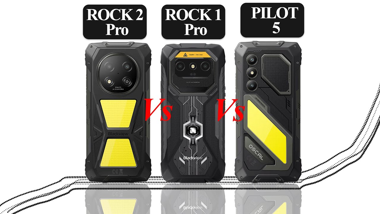 Blackview ROCK 2 Pro vs ROCK 1 Pro vs OSCAL PILOT 5 | Best Budget Rugged Phone Comparison 2026