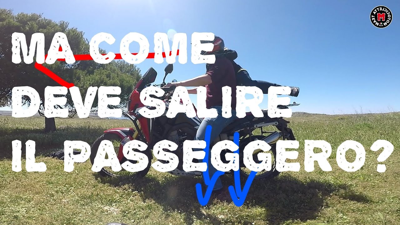 COME deve SALIRE il PASSEGGERO | SBAGLIA VERAMENTE lei/lui? @MotociclettaTeam