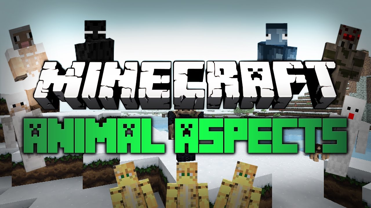 Minecraft: Mody 1.2.5 - Aspekty Zwierząt!!
