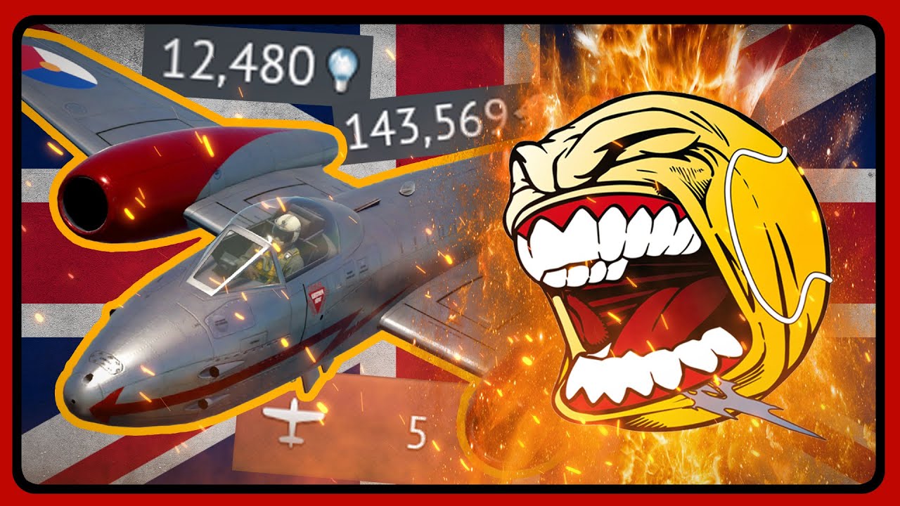 Upgrading A Masterpiece | Meteor F Mk 8 G.41K | Montage | War Thunder