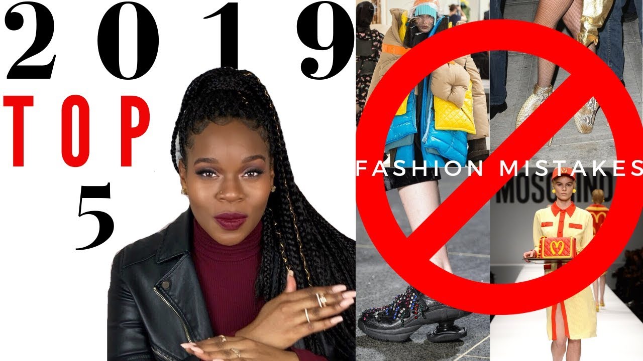 TOP 5 Fashion Mistakes to STOP in 2019 | VALM