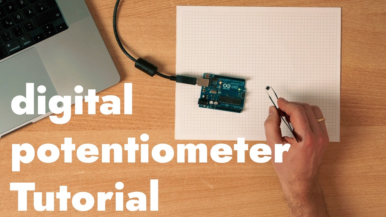 Цифровой потенциометр X9C103S — руководство по Arduino UNO