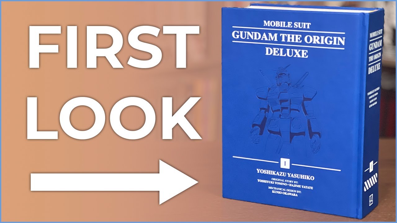 Mobile Suit Gundam: The Origin Deluxe 1 Hardcover Overview | Where to start your Gundam obsession!