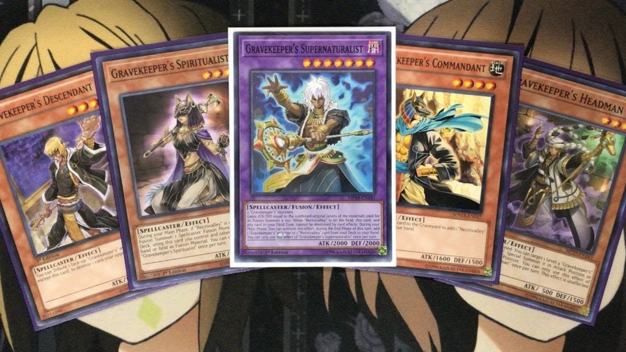 My Gravekeeper Yugioh Deck Profile for May 2020