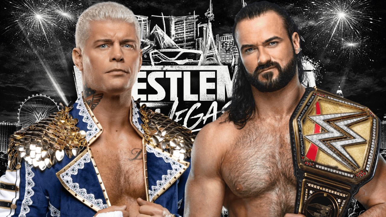 WWE 2K25 - Cody Rhodes vs Drew Mcintyre | Wrestlemania