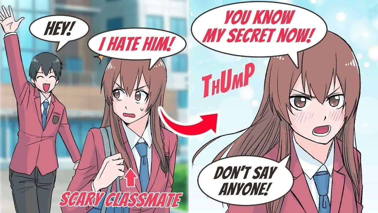 【RomCom】A Girl Who Hates People Has A Secret Only I Know! 【Manga Dub】