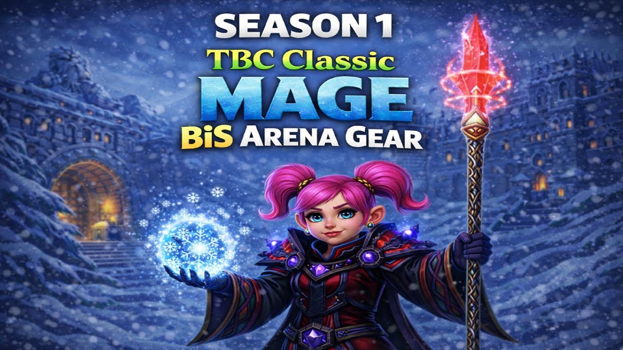 Season 1 TBC Classic Mage BiS Arena Gear