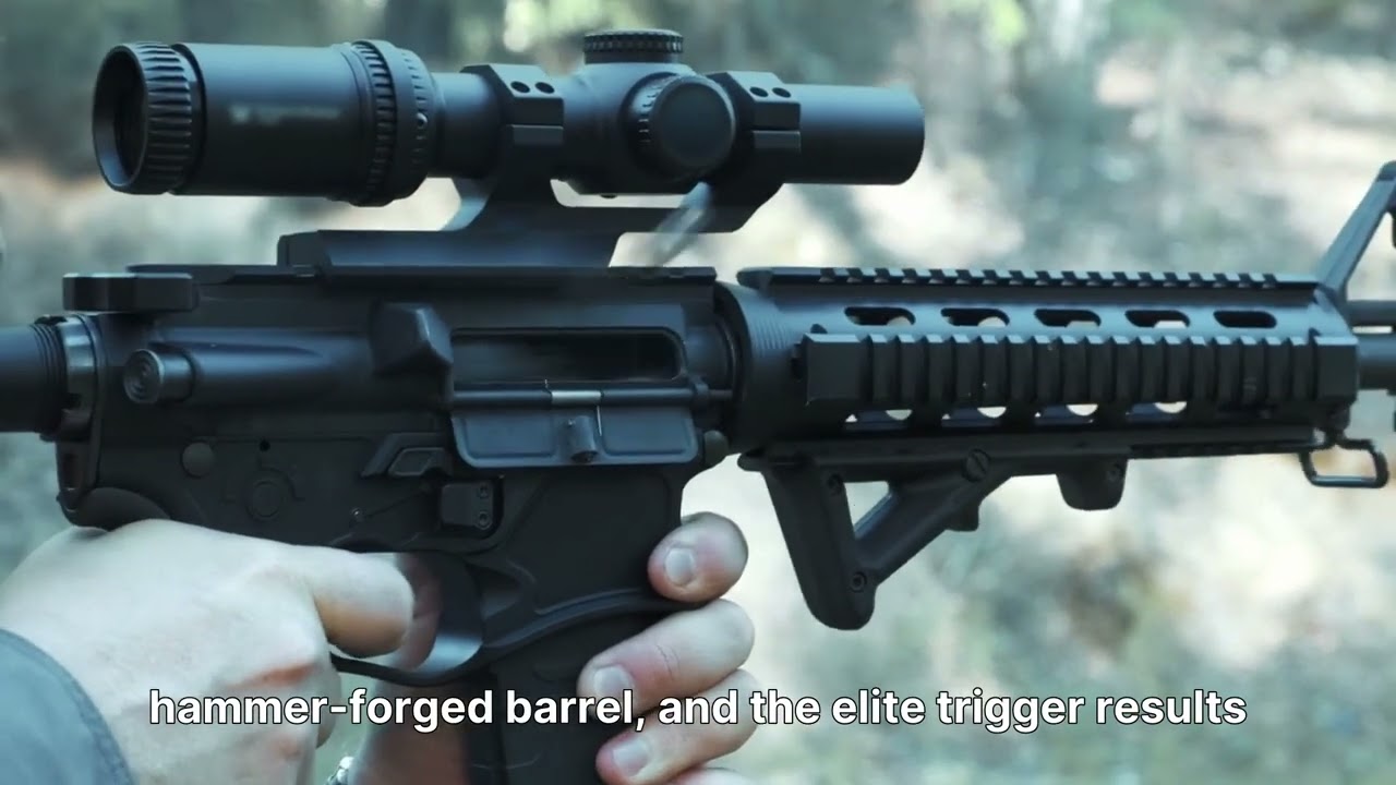 Ruger AR-556 MPR 300 Blackout: универсальная тактическая винтовка многоцелевого назначения.