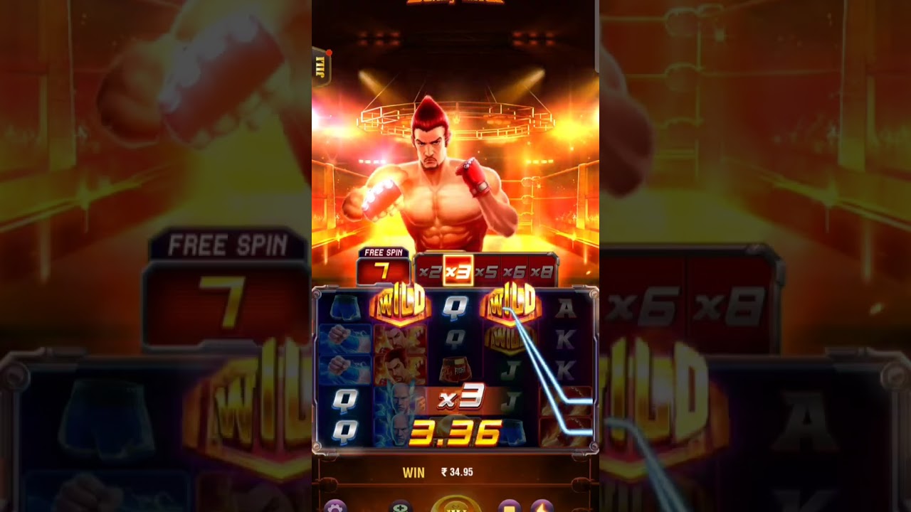 Jili boxing slots game #gaming #boxing #viralvideo #trading #money #daman uid 5424871