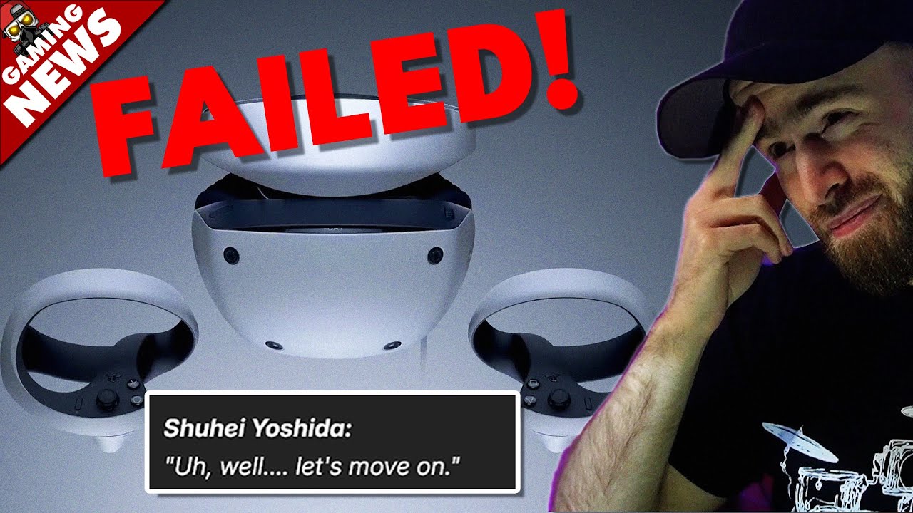 PlayStation REFUSES to acknowledge WHY PSVR2 FAILED...