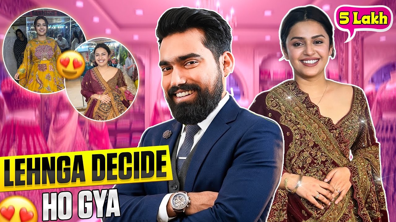 Shaadi ka Lehanga Le Liya Dosto - Now just waiting to become a bride💍