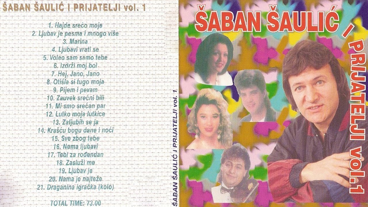 Saban Saulic i Prijatelji - KOMPILACIJA VOL. 1 - (AUDIO 1994) - CEO ALBUM