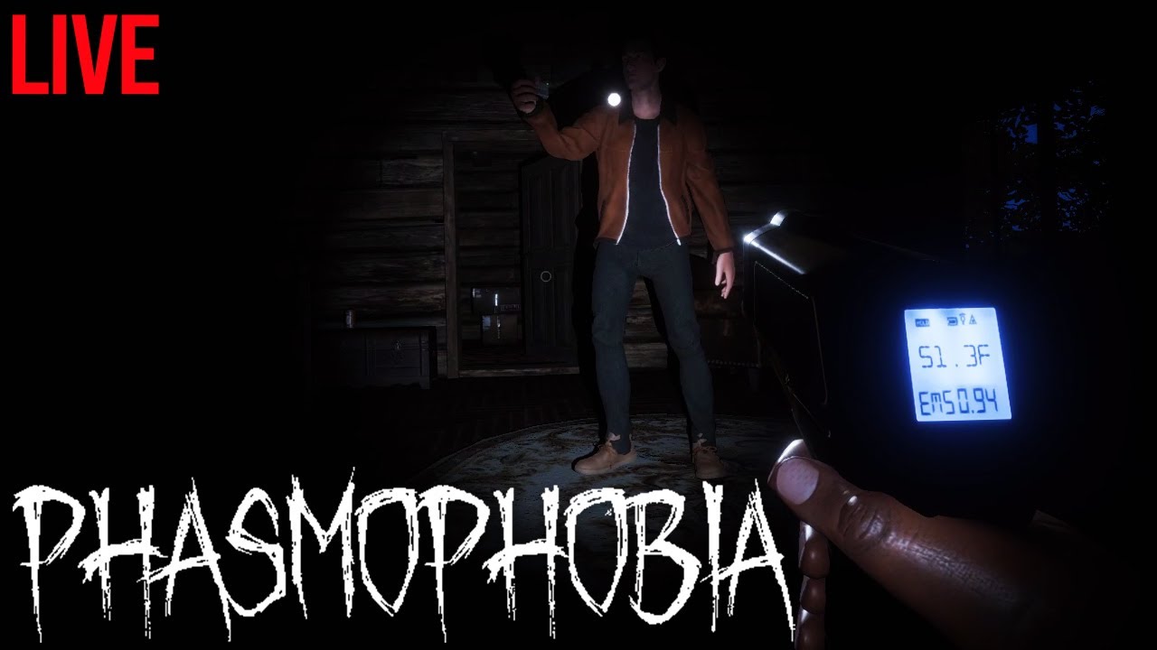 The quest of Ghost Hunting | Phasmophobia Live