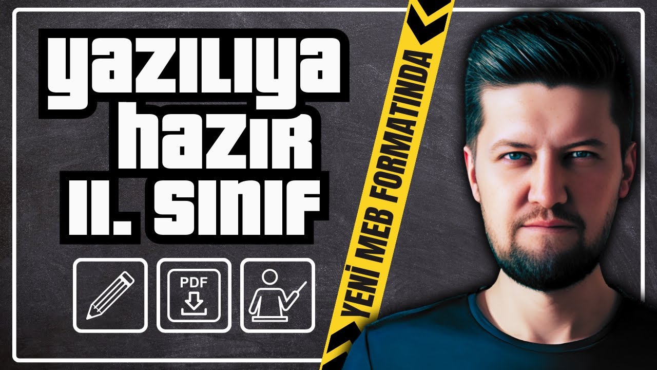 YENİ MEB FORMATINDA | YAZILIYA HAZIRLIK | 11. SINIF | 1. YAZILI