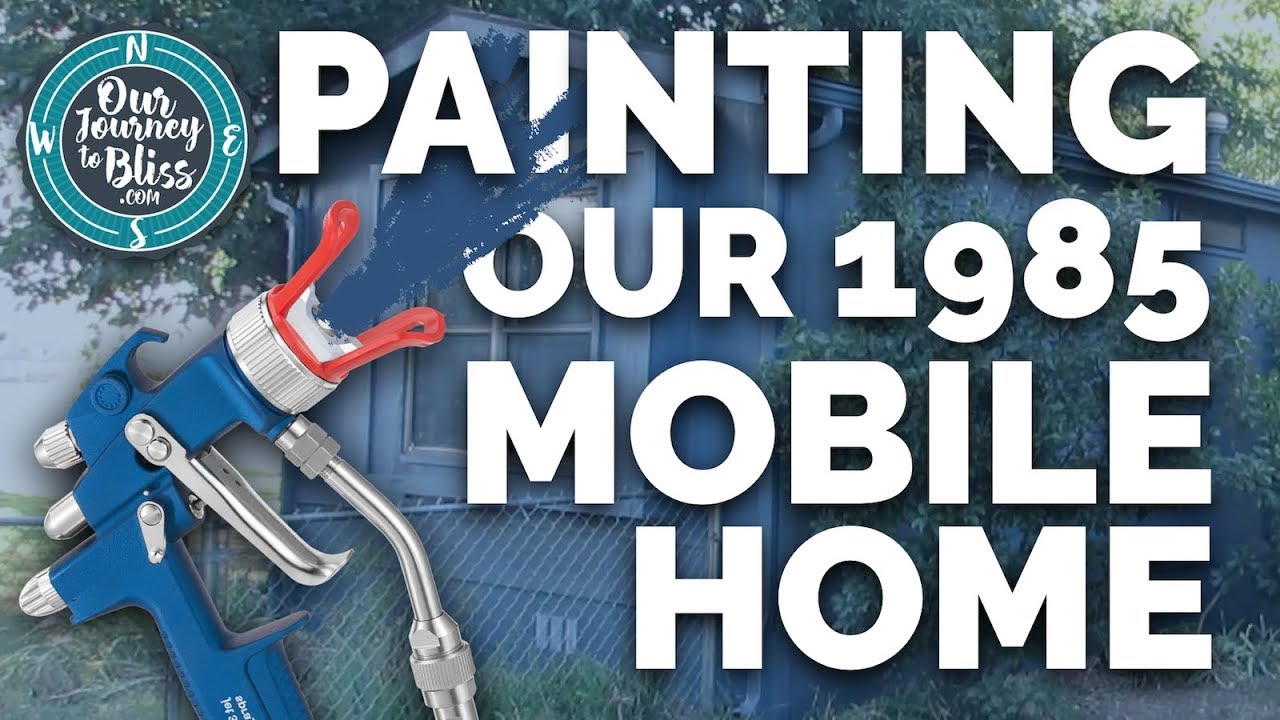 PAINTING A MOBILE HOME  |  Tips & Advice We Learned!