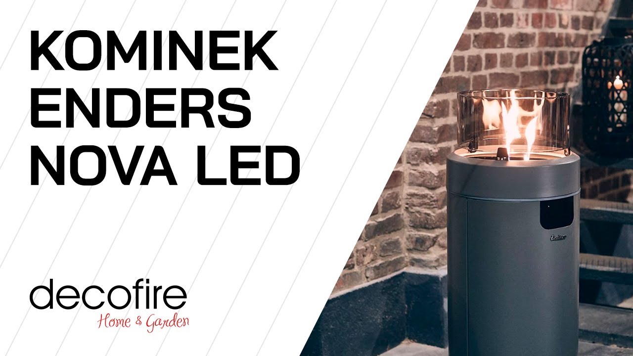 🕯️ Kominek Enders Nova LED I DECOFIRE