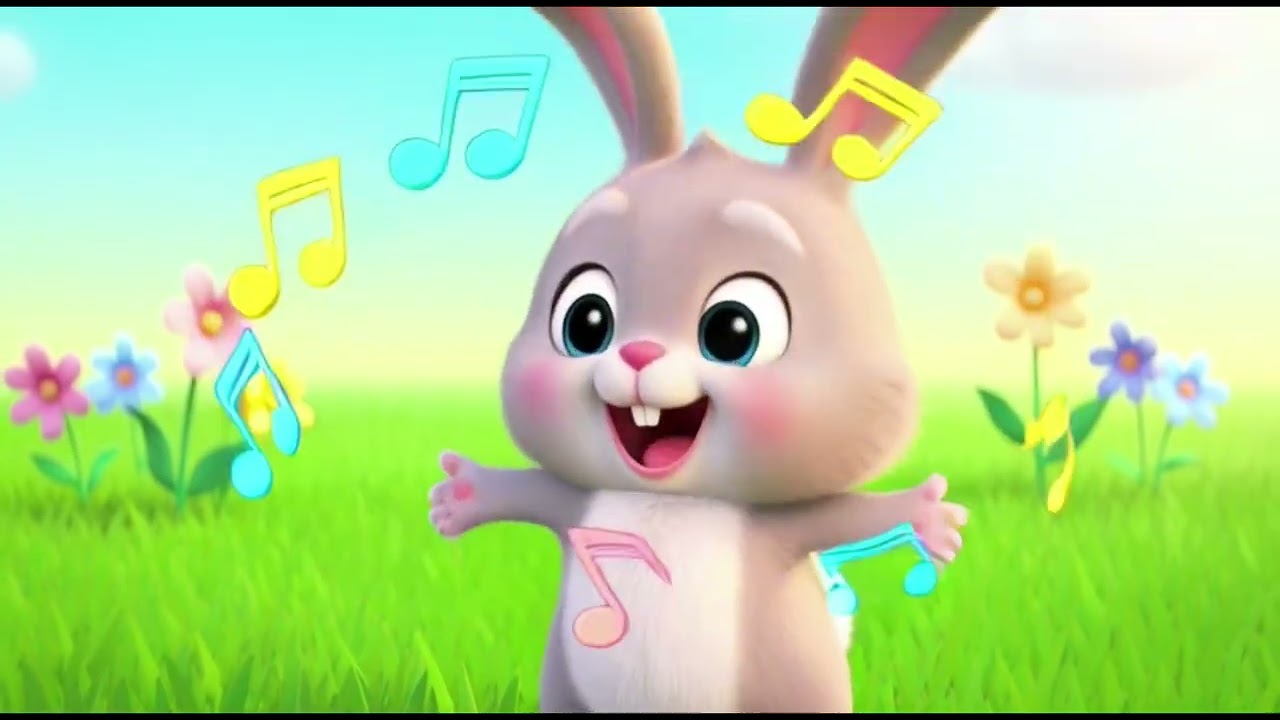 O Coelhinho Feliz | Música Infantil Animada