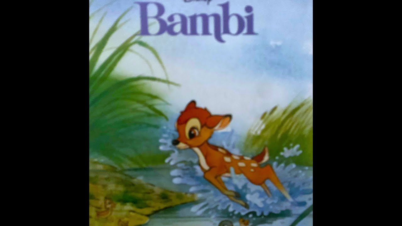 📖 Kids Bedtime Book Read Aloud: Bambi (Audio Story) 💤