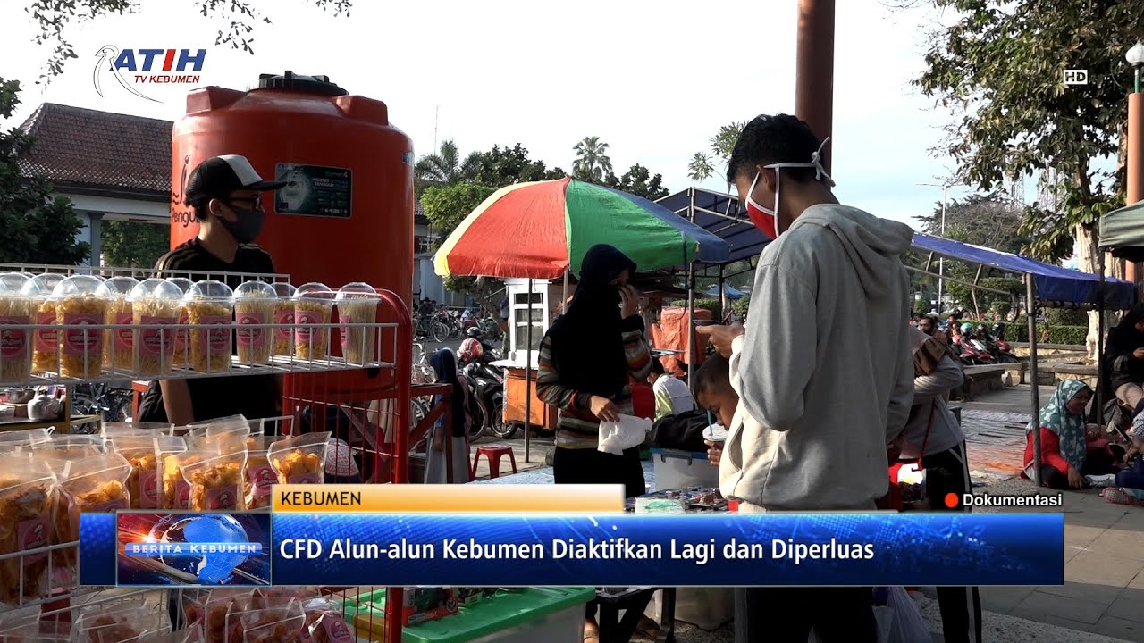 CFD Alun-alun Kebumen Diaktifkan Lagi - Ratih TV