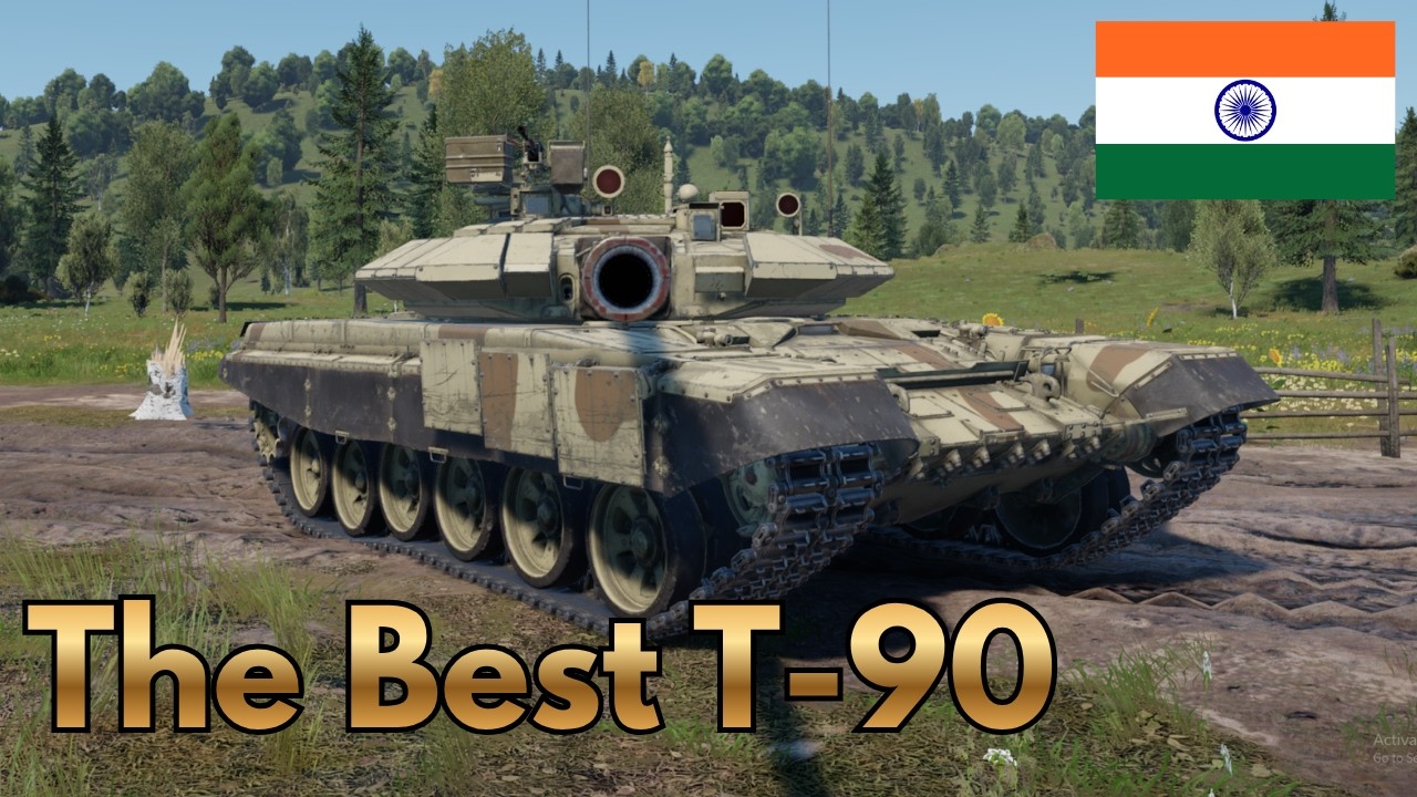 Лучший Т-90 в War Thunder &mdash; индийский? | Bhishma TWMP
