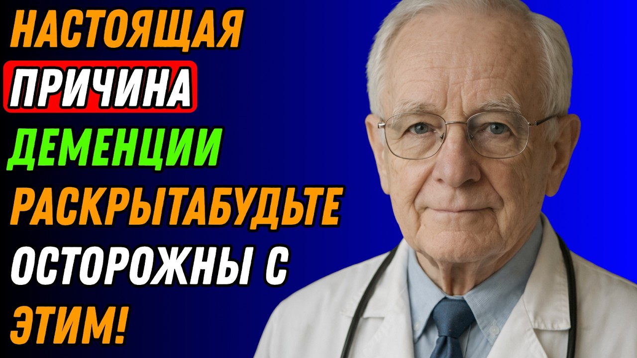 Деменция после 60 — оказывается, всё из за этого! 2