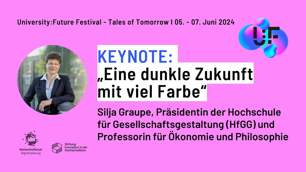 Wie aus Zukunftsängsten weltverändernde Geschichten werden - Silja Graupe - U:FF 2024