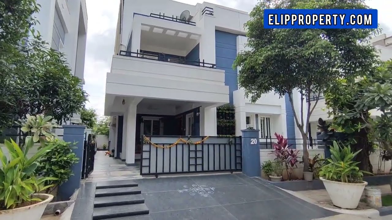 #kompally FULLY FURNISHED TRIPLEX VILLA FOR SALE HYDERABAD ELIP PROPERTY #property #villaforsale