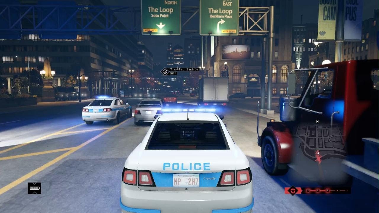 WATCH DOGS Slow Police Chase