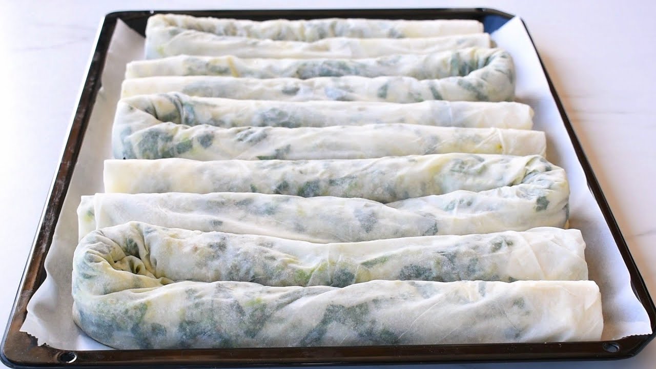 ACİL DURUM BÖREĞİ 😃 Hiç Vaktim Olmadığında Bu Böreği YAPIYORUM ☑️ DAHA KOLAYI YOK ! ISPANAKLI BÖREK