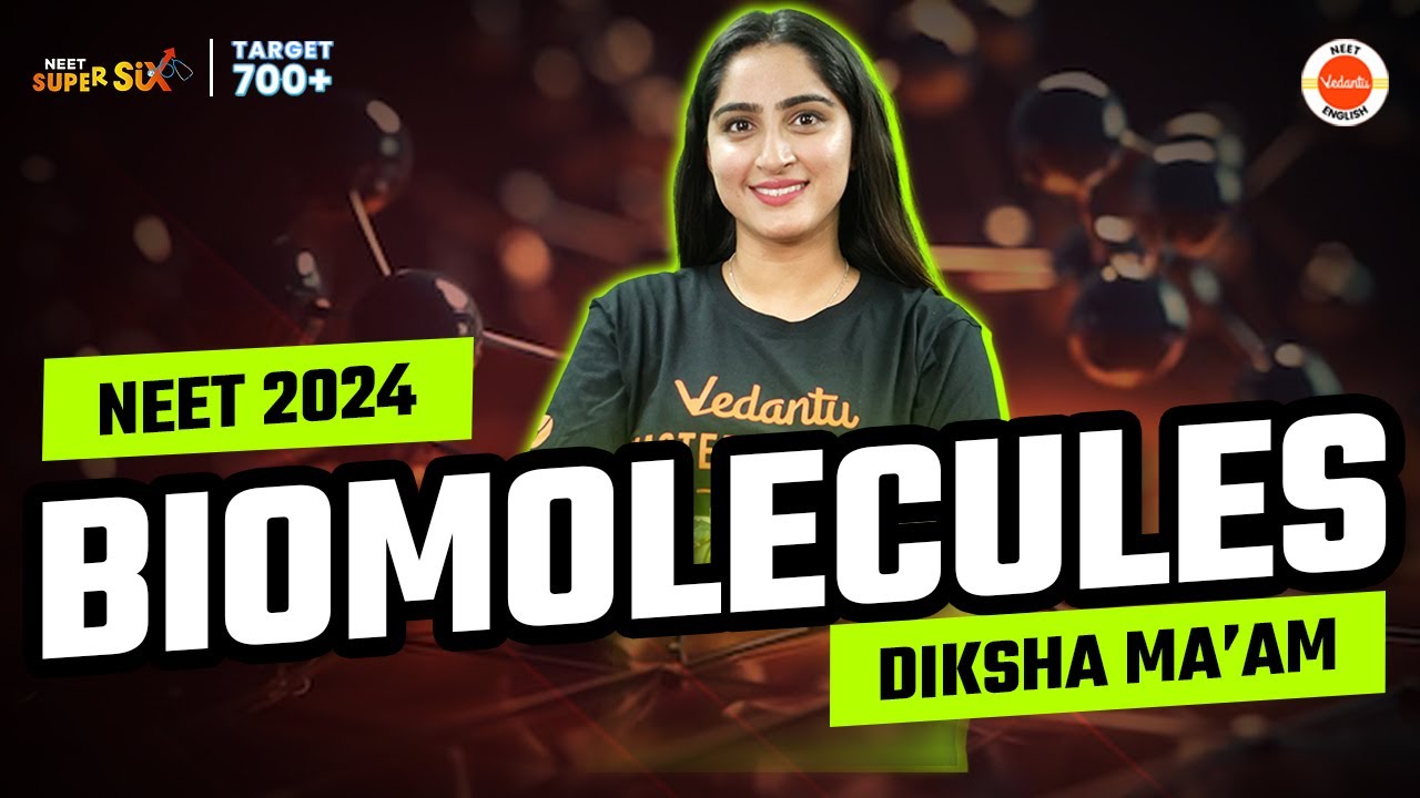 Biomolecules |All concepts| NCERT Lines + PYQs Solving |NEET 2024 Chemistry