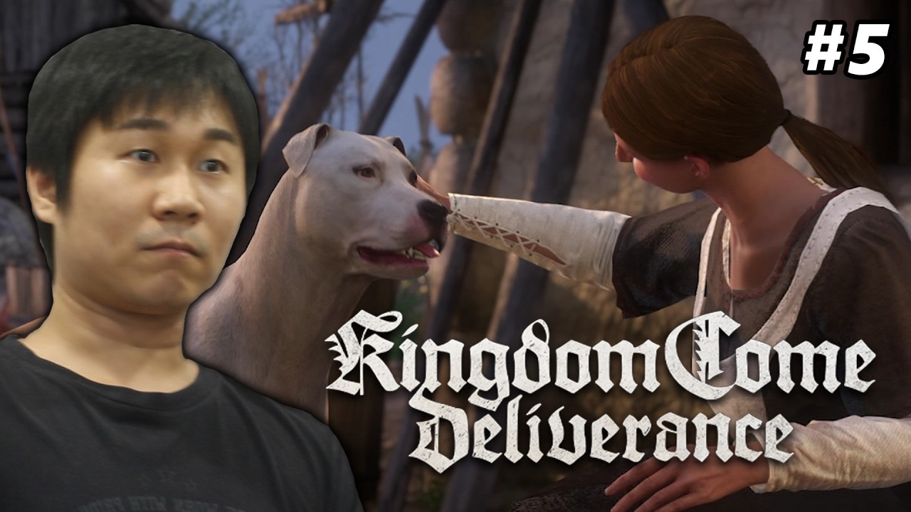 She can pet the dog but not me | Kingdom Come: Deliverance