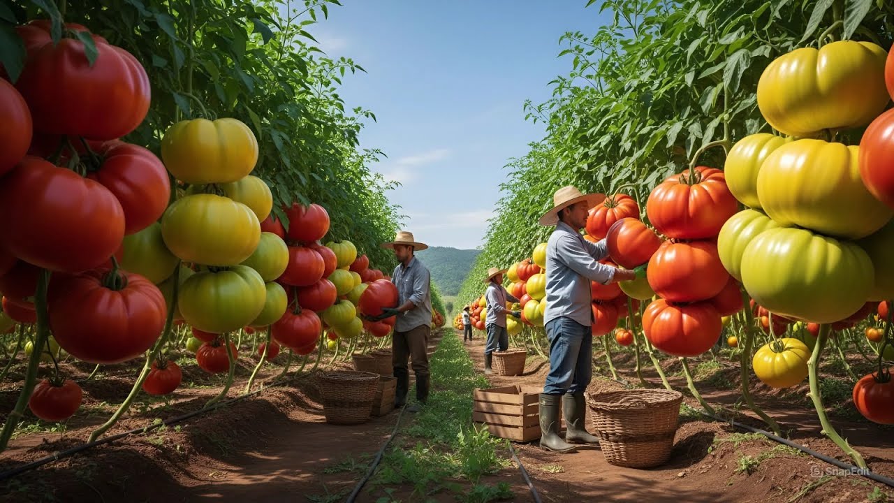 Farming to Factory: The Satisfying Ketchup Making Process 🍅