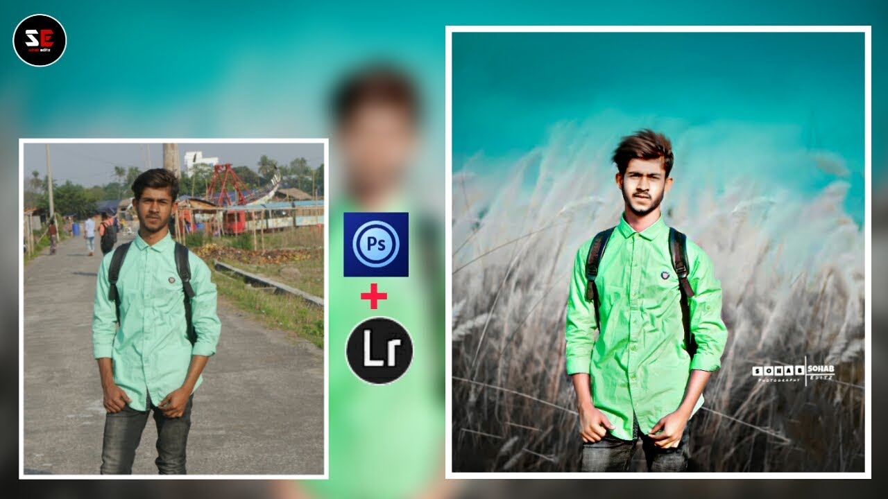 Ps Touch Awesome editing Changing Tutorial || sohab editz