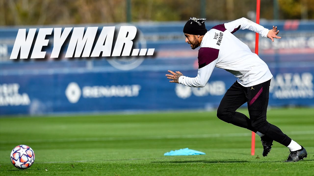Como Neymar Treina no PSG? ll Dribles , Finalizações e Velocidade #1