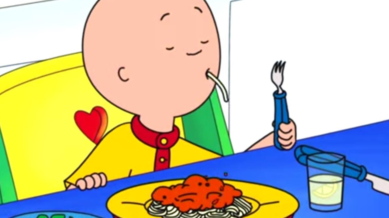 Caillou em Português ★ Caillou e o Saboroso Espaguete ★ Compilação de Episódios ★ Desenho Animado