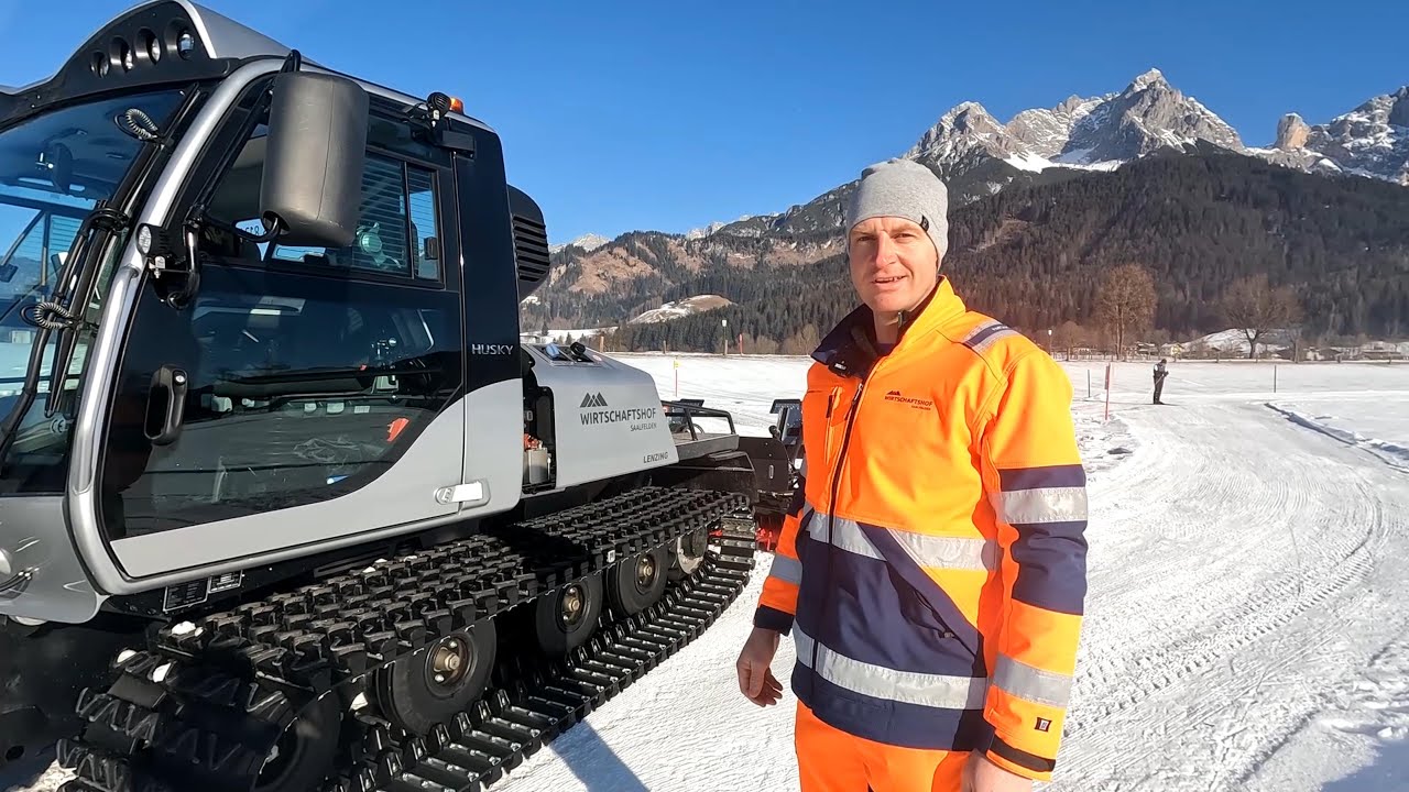 Spuren im Schnee - so werden unsere Loipen präpariert