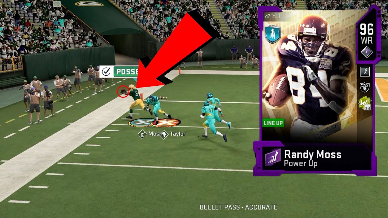 RANDY MOSS DEBUT !! NO ONE CAN GUARD HIM ! Madden 20 Ultimate Team Gameplay