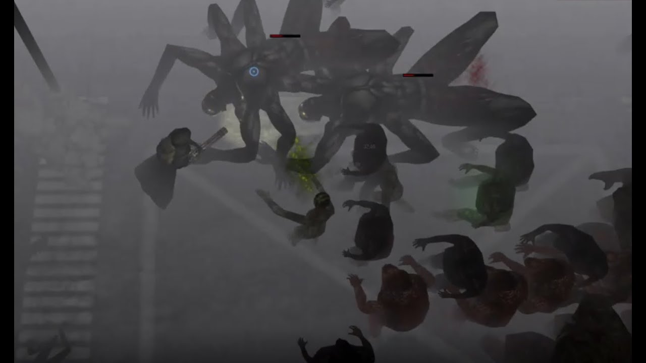 Dead Frontier Vocaloid vs TWO Charred Giant Spider & Zombie Horde