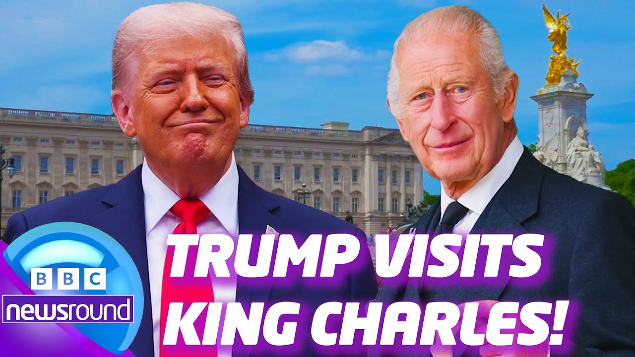 Donald Trump Makes History with Second UK Visit | Newsround