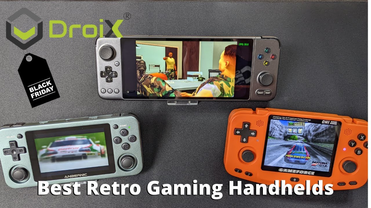 Best Black Friday discounts for Retro Gaming Handhelds - Sale deals on GPD XP, RG351M and Gameforce