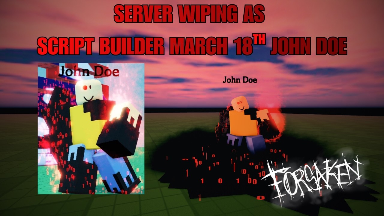 WINNING AS MARCH 18TH SCRIPT BUILDER JOHN DOE