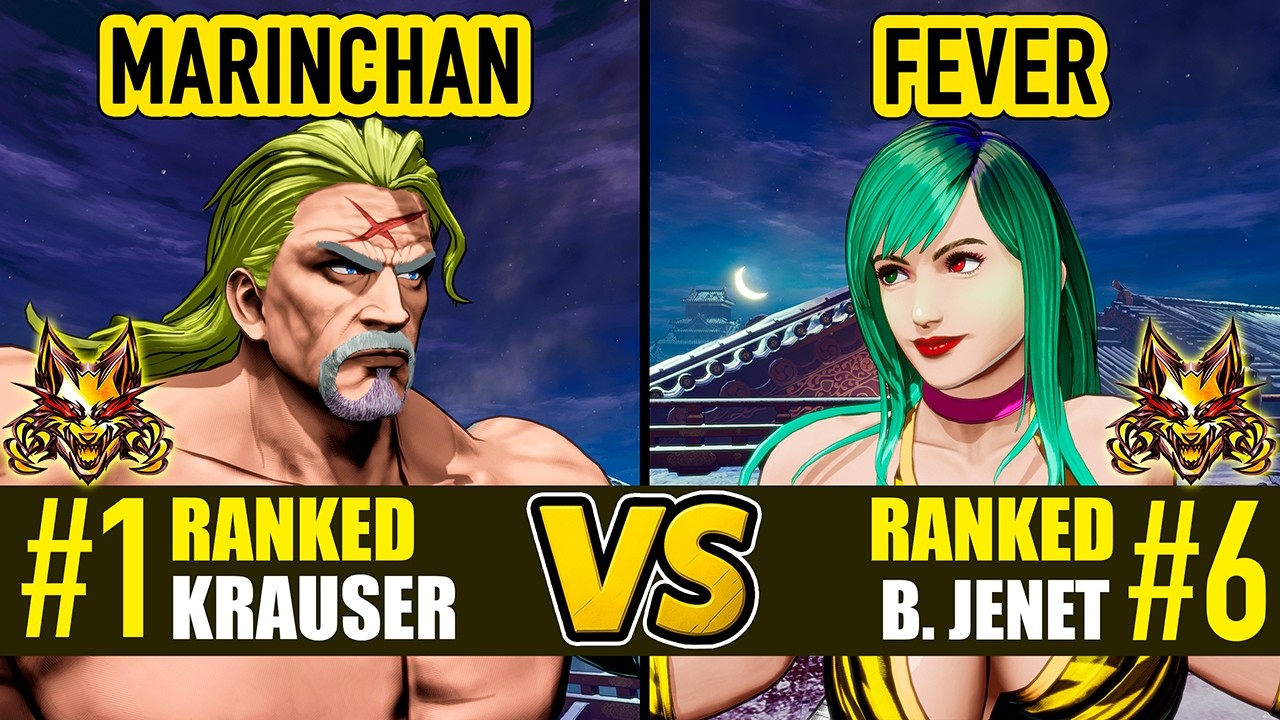 FF COTW ▰ MARINCHAN (#1 Ranked Wolfgang Krauser) vs FEVER (#6 Ranked B.Jenet) ▰ High Level Gameplay