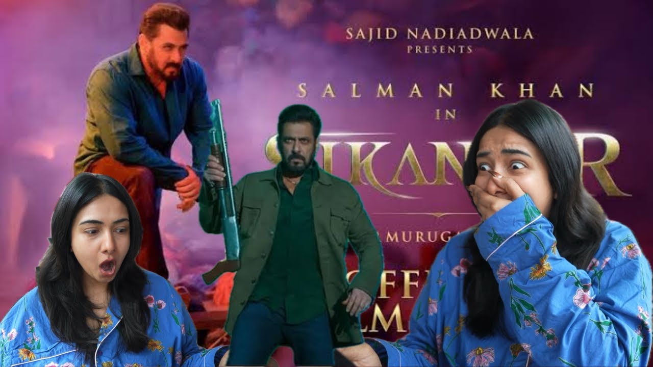SALMAN KHAN FAN REACTS TO SIKANDAR Official Film Teaser - Salman Khan, Rashmika | EID2025